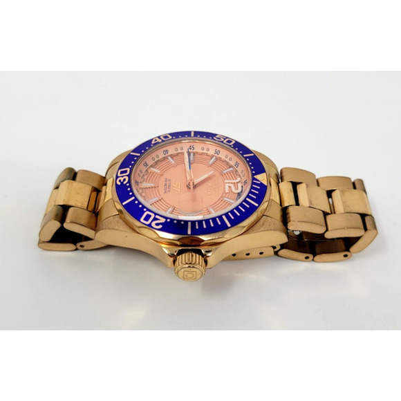 Invicta Rose Gold Women's Watch S1 Racing Team 12/01 200m Model 3547 - Picture 6 of 8